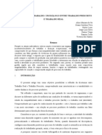 Ergonomia Da Atividade - Um Diálogo Entre Trabalho Prescrito e Trabalho Real