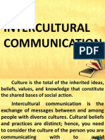 Intercultural Communication