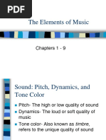 Elements of Music