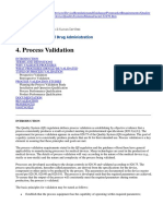 FDA 4. Process Validation