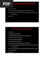 College Management System: For Admin Login Form