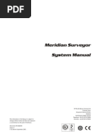 Meridian Surveyor Issue 2.1 Sept 2002