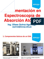 CLASE 02 - Instrumentación en Espectroscopía de Absorción Atómica 2019-2