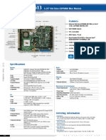 Features: 5.25" VIA Eden ESP6000 Mini Module