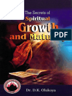 The Secrets of Spiritual Growth - D. K. Olukoya