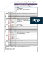 Academic Calendar: SSVPS Bapusaheb Shivajirao Deore College of Engineering, Dhule