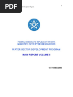 Water Sector Development Program Vol 2