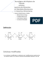 Celulosas Modificadas