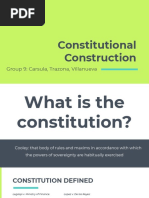 Constitutional Construction: Group 9: Carsula, Trazona, Villanueva