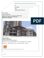 Aluminum Form Work Analysis