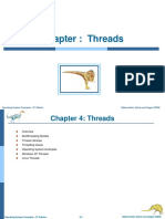 Chapter: Threads: Silberschatz, Galvin and Gagne ©2009 Operating System Concepts - 8 Edition