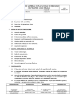 Pets-Min-016 Empuje de Material en Plataforma de Descarga Con Tractor Sobre Orugas