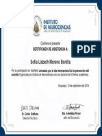 Certificado Neurociencia