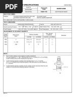 Injection Pump Test Specifications