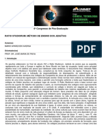 Ratio Studiorum Método de Ensino Dos Jesuítas PDF