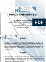 Presentacion Frinox Arq 2014