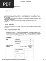 Acute Pharyngitis