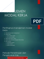 Manajemen Modal Kerja