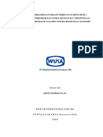 Analisa Perbandingan Desain Perkuatan Shotcrete Rockbolt Wiremesh Dan Lining Beton Pada Terowongan Studi Kasus Drainage Gallery Tunnel Bendungan J