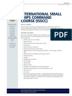 International Small Ships Command Course (Isscc)