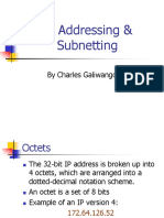 IP Addressing & Subnetting