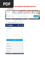 List of 100 Airlines Booking Details