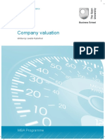 CF-Unit 4 Company Valuation PDF