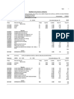 1° Costos Unitarios Plazuela (Alt 01)