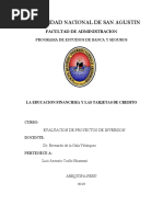 Ccallo Huamani Luis Antonio - Educacion Financiera y Tarjetas de Credito