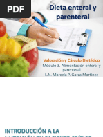 Dieta Enteral y Parenteral