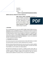 Rectificacion de Partida