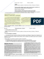 Evaluación Espacios Geográficos para Segundo Año