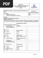 Preinforme - Practica II.