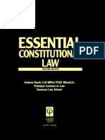 Andrew Beale - Essential Constitutional and Administrative Law