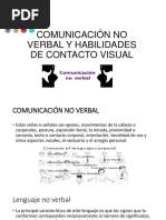 Comunicación No Verbal y Habilidades de Contacto Visual