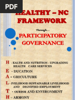 Healthy - NC Framework: Participatory Governance