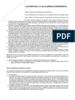 Fuentes de Error en Las Prácticas 1 y 2 de La Química II Experimental