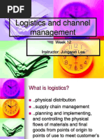 Chapter13 - Logistics and Channel Management