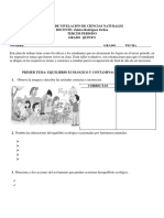  Taller de Nivelación de Ciencias Naturales III Periodo