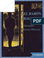 El Barón Bagge - Lerten Holenia