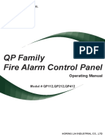 QP Family Fire Alarm Control Panel: Operating Manual