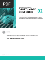 Oportunidad de Negocio: Análisis Del Entorno de Negocios