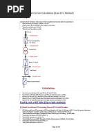 Short Circuit Current Calculation (Base KVA Method)