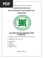 Analisis Granulometrico Por Tamizado