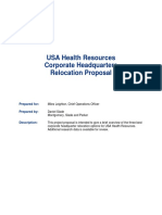 USA Health Resources Corporate Headquarters Relocation Proposal