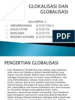 Glokalisasi Dan Globalisasi