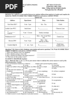 10 Chuyên - 8 Tuần Kì I - 14 - 15