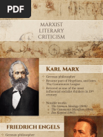 Marxist Literary Criticism