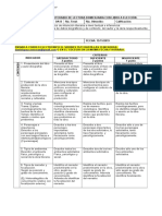 Rúbrica 2ºmedio Informe Literario