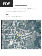 Procedimiento de Georreferenciación